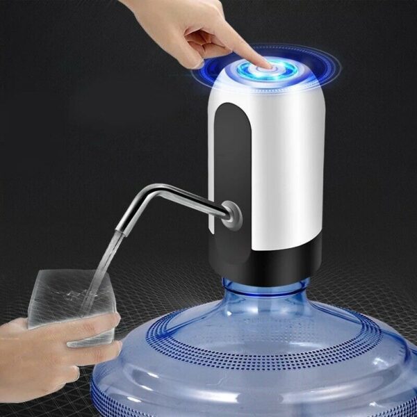 ⁦Water Bottle Electric Automatic Universal Dispenser 5 Gallon USB USB Water Dispenser Automatic Drinking Water Bottle⁩ - الصورة ⁦7⁩