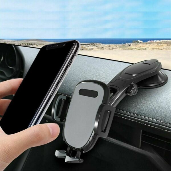 ⁦360 Rotatable Phone Mount Holder Car Dashboard Gravity Adjustable GPS Stand Rotating Car Phone Holder Universal Dashboard Mount Car Holder GPS Phone Stands Auto Accessories Car Phone Holder⁩ - الصورة ⁦8⁩