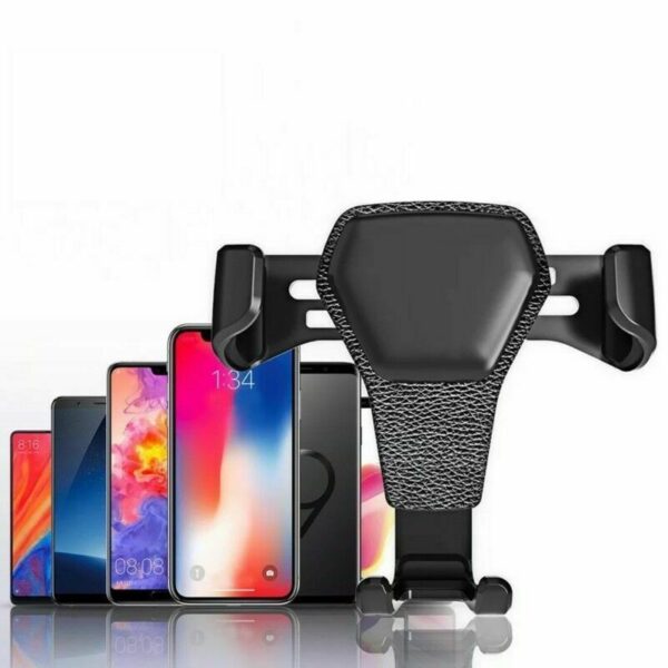 ⁦Universal Car Mount Holder Stand Air Vent Cradle For Mobile Cell Phone Gravity Car Mount Air Vent Phone Holder For I Phone X XR XS Max S Amsung S10 Note9⁩ - الصورة ⁦5⁩