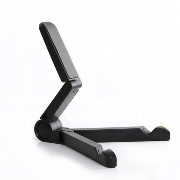 ⁦Universal Foldable Phone Tablet Holder Adjustable Bracket Desktop Stand Tripod Stability Support For Phone Adjustable Portable Desktop Holder Mount Folding Tablet Stand Anti-Slip For Ipad⁩ - الصورة ⁦3⁩