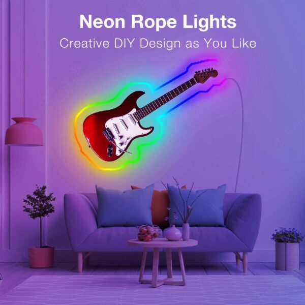 ⁦Bluetooth Neon Illusion 24V-84D16.4ft⁩ - الصورة ⁦2⁩