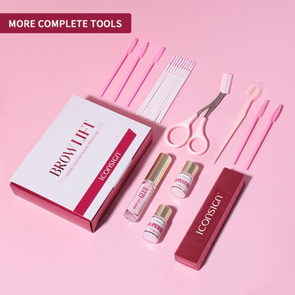 ⁦DIY Brow Lamination Eyebrow Kit 45-60 Days ICONSIGN Professional Beauty Makeup Tool Home Use⁩ - الصورة ⁦4⁩