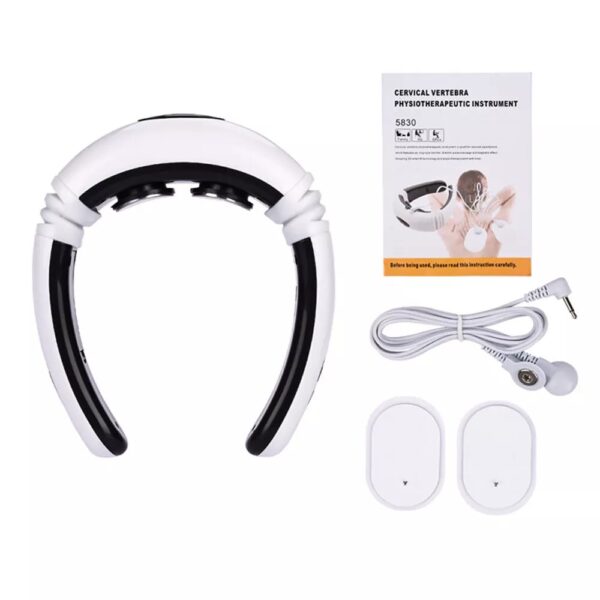 ⁦Electric Tens Unit Pulse Neck Massager Magnetic Pulse Therapy Vertebra Relax⁩ - الصورة ⁦6⁩