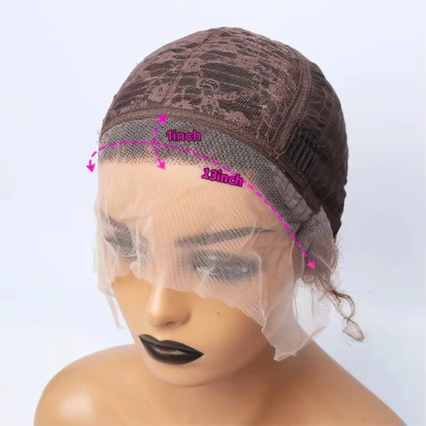 ⁦Pixie Wigs For Woman Factory-sold Wholesale Provide Customization High-quality 13x1pixie Wigs Human Hair⁩ - الصورة ⁦5⁩