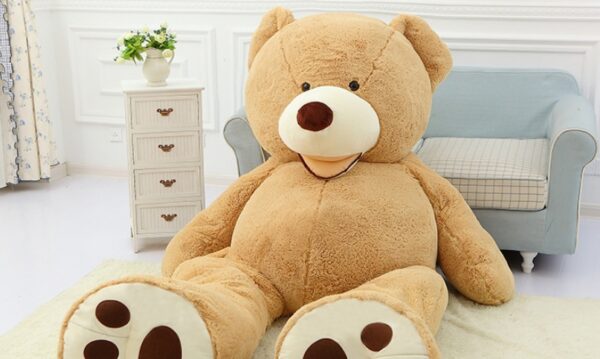 ⁦Giant Teddy Bear Plush Toy Huge  Soft Toys  Leather Shell⁩ - الصورة ⁦2⁩